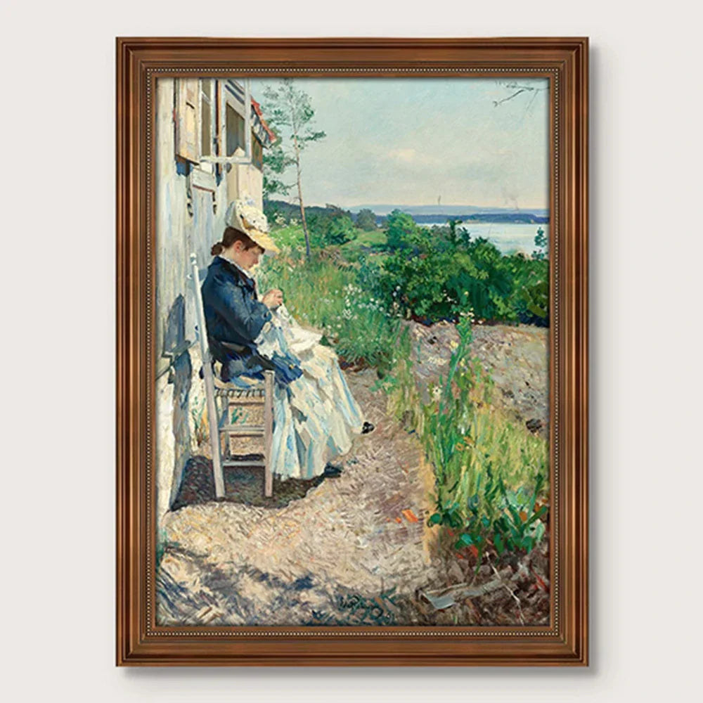 LIVARA Machine Painting printed Calm and Home Oil Offering Minimalist 40/60/100cm Elegant Painting Hand-Painted Aesthetic