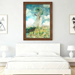 LIVARA Machine Oil printed and Gentle 40/60/100cm with Minimalist Soft Art Natural Colour Forms Painting Flowing Scheme