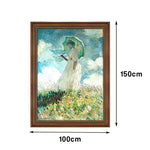 LIVARA Machine Oil printed and Gentle 40/60/100cm with Minimalist Soft Art Natural Colour Forms Painting Flowing Scheme