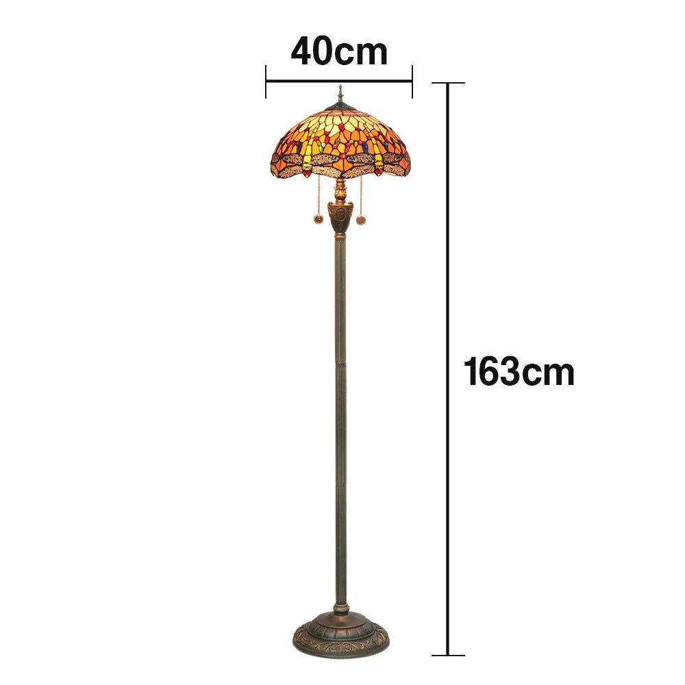 LIVARA Crystal High-Temperature Floor - Height Shade, Orange Pendant, - E27 Switch, for Glow Zipper Copper Lamp Socket, Glass Soft Dual Adjustable
