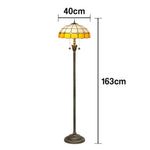 LIVARA Crystal Soft Adjustable Copper Socket, - Floor E27 Height Glow Lamp Zipper Dual Yellow Shade, for Glass - Switch, High-Temperature Pendant