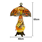 LIVARA Glass Shade, - Adjustable Metal Red Lamp Alloy Glass - High-Temperature Pull-Chain Height, Switch Base, Table