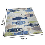 LIVARA 160/200cm Floor Rugs - made with high-density Belgian velvet fibres ensuring long-lasting softness, non-shedding performance, and a secure anti-slip base that protects floors