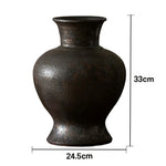 LIVARA Ceramic Vase Decor Display Artistic Design Matte Ceramic Zang Clay Handcrafted