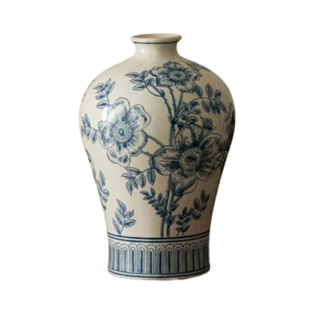 LIVARA Ceramic Vase Decor Display Artistic Form Matte Ceramic Moon Serenity Handcrafted