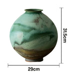 LIVARA Ceramic Vase Decor Display Artistic Design Matte Ceramic Rising to Success Handcrafted