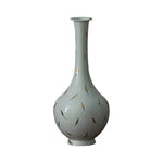LIVARA Ceramic Vase Decor Display Artistic Design Matte Ceramic Long-Neck Shape Handcrafted