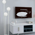 LIVARA Floor Lamp 9/12W Modern Luxury Design with Stable Base, Soft Ambient Lighting, Milk-White Glass Shade - White