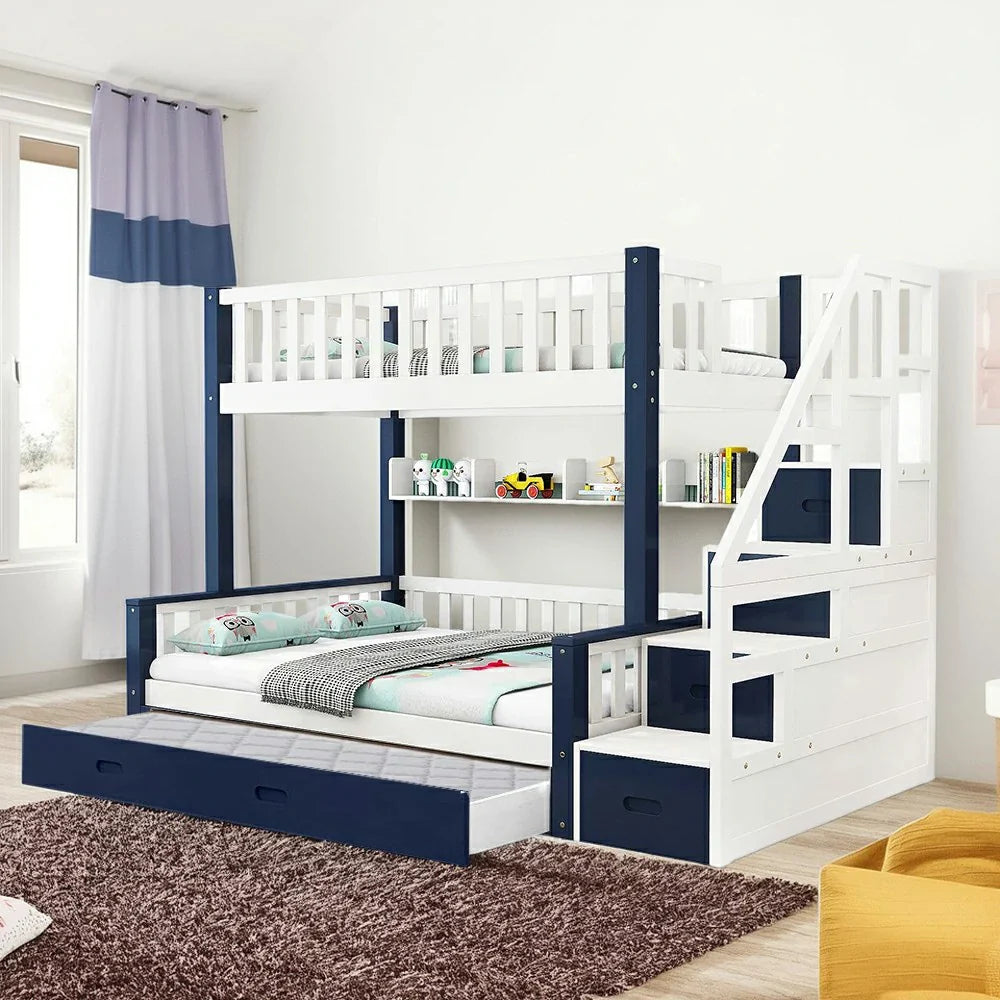 Trundle Only! Space-Saving for Bunk LIVARA SF01 Frame Trundle Bed Bed