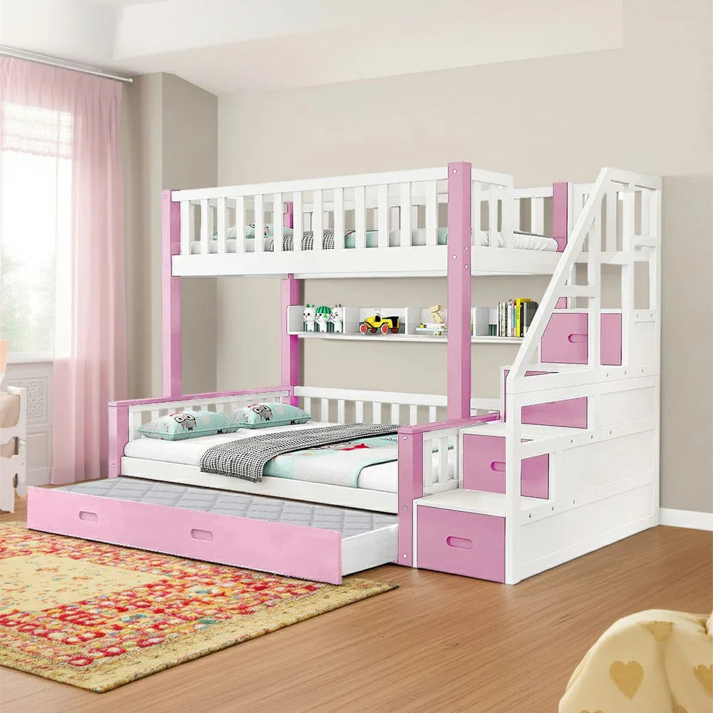 Trundle Only! Space-Saving for Bunk LIVARA SF01 Frame Trundle Bed Bed