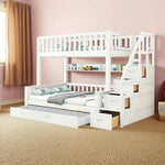 Trundle Only! Space-Saving for Bunk LIVARA SF01 Frame Trundle Bed Bed