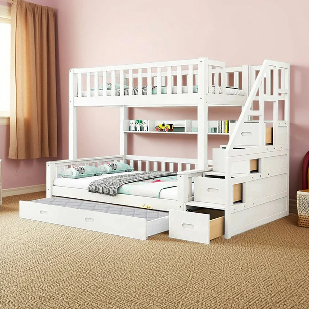 Trundle Only! Space-Saving for Bunk LIVARA SF01 Frame Trundle Bed Bed
