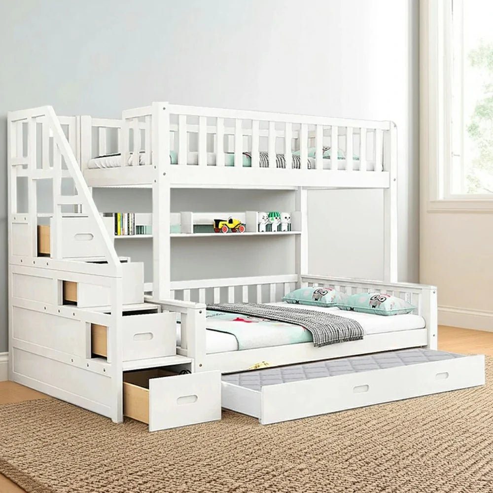 Trundle Only! Space-Saving for Bunk LIVARA SF01 Frame Trundle Bed Bed