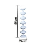 LIVARA Floor Lamp - Soft Ambient Lighting, Modern Style, Premium Finish, White Metal Body with Stable Base