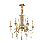 LIVARA 50/62/71cm Crystal Pendant Light Premium Crystal Beads, Electroplated Alloy Frame, Adjustable Chain, Elegant Light Diffusion