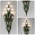 LIVARA 32/36cm Wall Light Electroplated Iron Frame G4 Bulb Elegant Design for Bedrooms, Living Rooms, and Dining Areas - Stylish & Durable - White