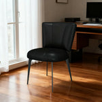 LIVARA Office - Load-Bearing Support, Scratch-Resistant Chair Ergonomic Thickened - Leather, Design, Claw Reinforced Strong Frame Cat Black