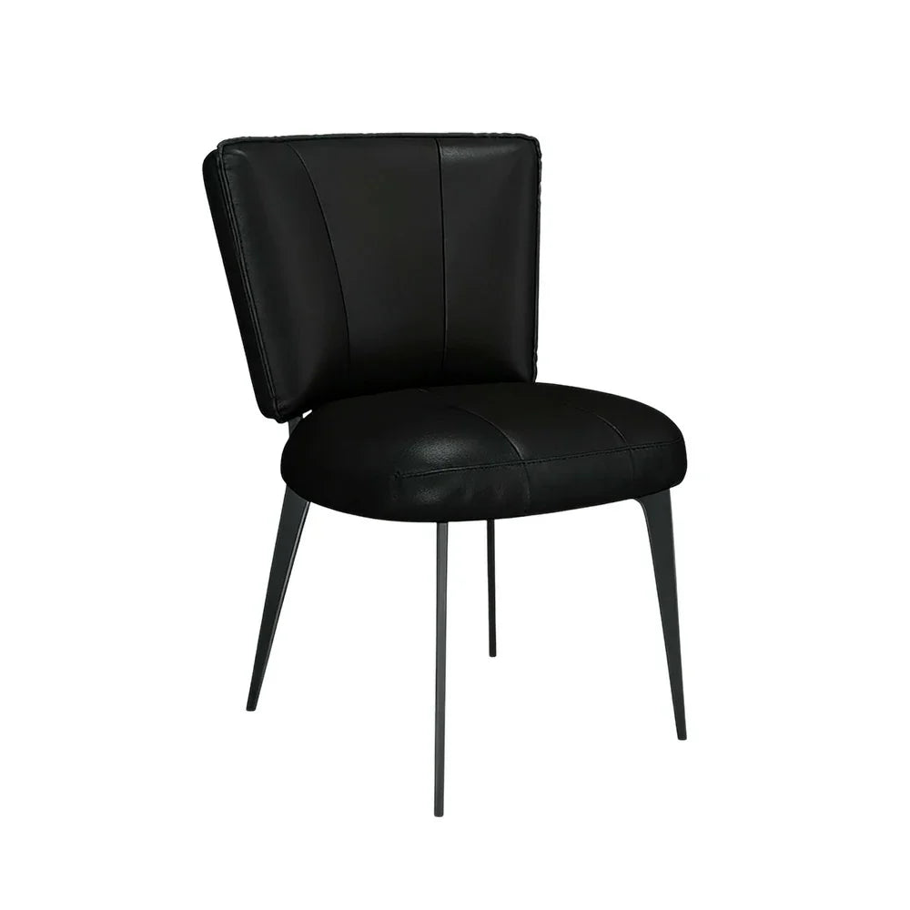 LIVARA Office - Load-Bearing Support, Scratch-Resistant Chair Ergonomic Thickened - Leather, Design, Claw Reinforced Strong Frame Cat Black
