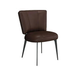 LIVARA Office Ergonomic Scratch-Resistant Chair Thickened Strong - Leather, Frame Support, Cat Load-Bearing Reinforced - Claw Design, Coffee