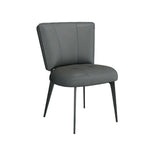 LIVARA Office Chair Leather, Thickened Reinforced Frame Claw Strong Design, Cat - Load-Bearing Scratch-Resistant Support, Ergonomic Grey