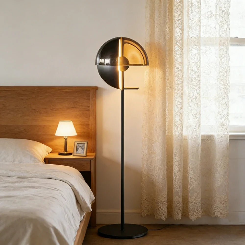 LIVARA XS-1 Floor Lamp Soft Ambient Lighting Iron Frame Stable Base for Modern Home Decor