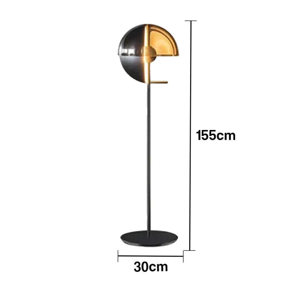 LIVARA XS-1 Floor Lamp Soft Ambient Lighting Iron Frame Stable Base for Modern Home Decor
