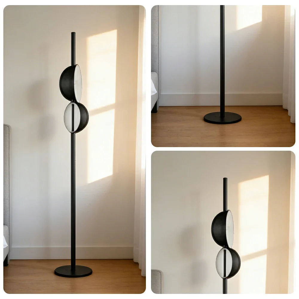 LIVARA XS-4 Floor Lamp Soft Ambient Lighting Iron Frame Stable Base for Modern Home Decor