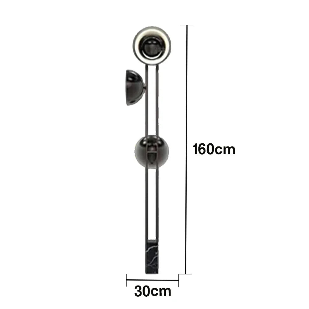 LIVARA XS-5 Floor Lamp Soft Ambient Lighting Iron Frame Stable Base for Modern Home Decor