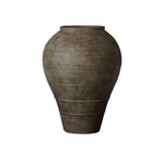 LIVARA French Mid-Century Ceramic Vase Ornament Artistic Display Matte Ceramic Handcrafted Stone-Texture Design