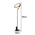 LIVARA XS-8 Floor Lamp Soft Ambient Lighting Iron Frame Stable Base for Modern Home Decor