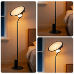 LIVARA XS-8 Floor Lamp Soft Ambient Lighting Iron Frame Stable Base for Modern Home Decor