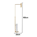 LIVARA XS-11 Floor Lamp Soft Ambient Lighting Iron Frame Stable Base for Modern Home Decor