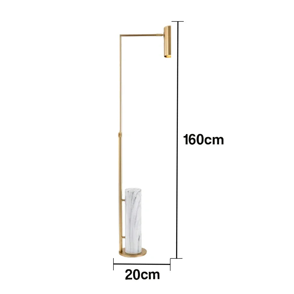 LIVARA XS-11 Floor Lamp Soft Ambient Lighting Iron Frame Stable Base for Modern Home Decor