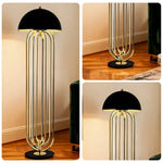 LIVARA Floor Lamp Modern Sculptural Design Durable Sturdy Metal Frame Stable Base Lighting with Warm Ambient Glow