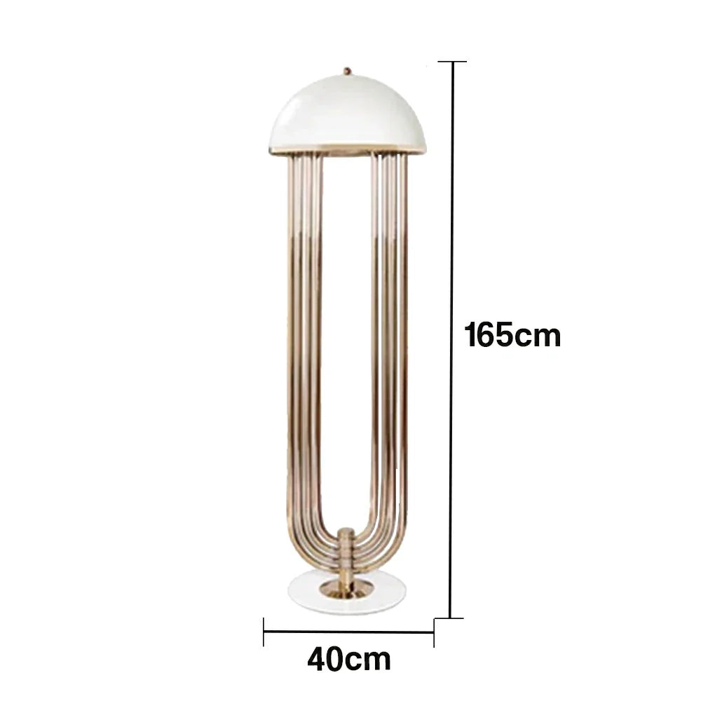 LIVARA XS-18 Floor Lamp Soft Ambient Lighting Iron Frame Stable Base for Modern Home Decor