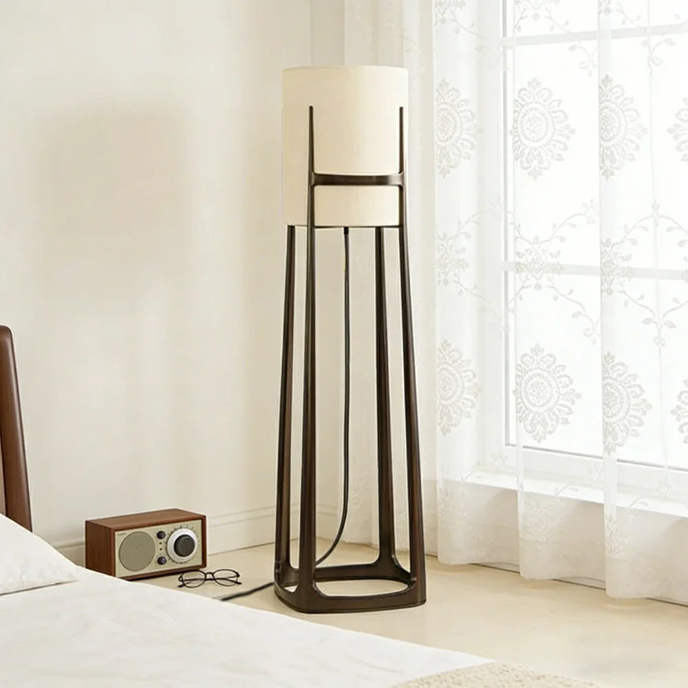 LIVARA XS-19 Floor Lamp Soft Ambient Lighting Iron Frame Stable Base for Modern Home Decor