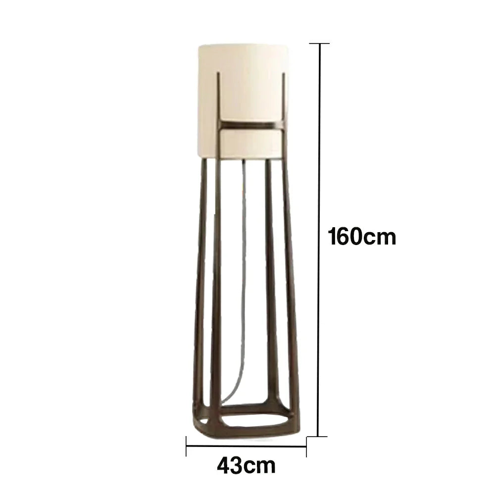 LIVARA XS-19 Floor Lamp Soft Ambient Lighting Iron Frame Stable Base for Modern Home Decor