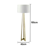 LIVARA XS-21 Floor Lamp Soft Ambient Lighting Iron Frame Stable Base for Modern Home Decor