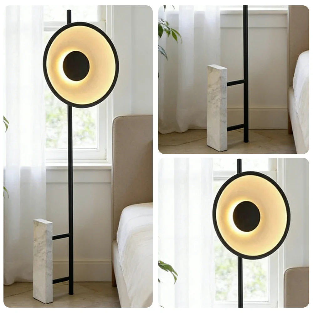 LIVARA XS-22 Floor Lamp Soft Ambient Lighting Iron Frame Stable Base for Modern Home Decor