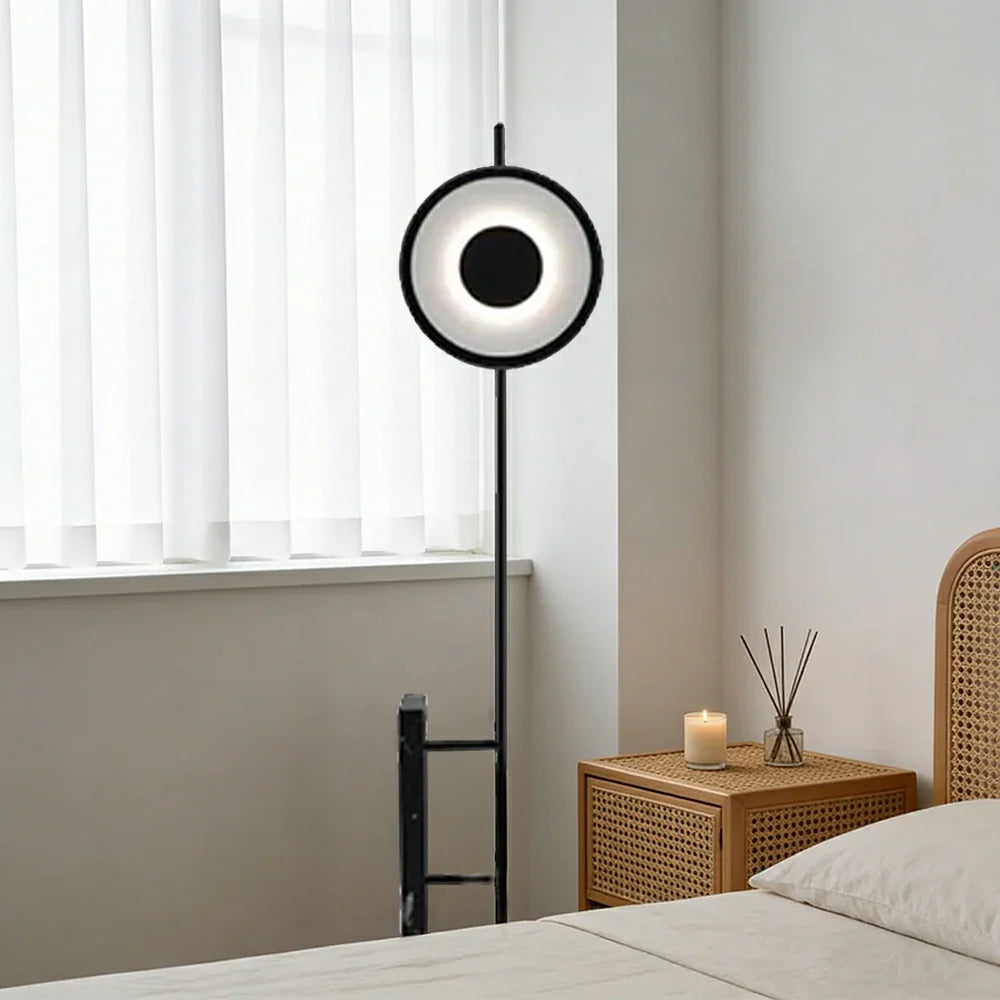 LIVARA XS-23 Floor Lamp Soft Ambient Lighting Iron Frame Stable Base for Modern Home Decor