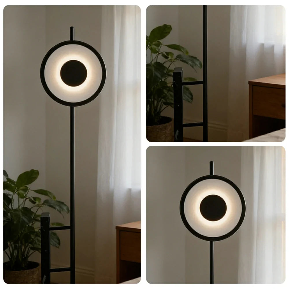 LIVARA XS-23 Floor Lamp Soft Ambient Lighting Iron Frame Stable Base for Modern Home Decor
