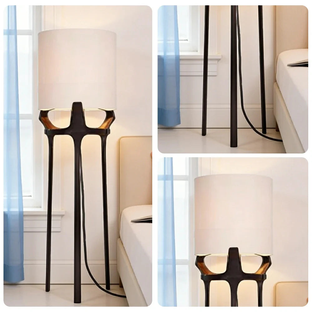 LIVARA XS-25 Floor Lamp Soft Ambient Lighting Iron Frame Stable Base for Modern Home Decor