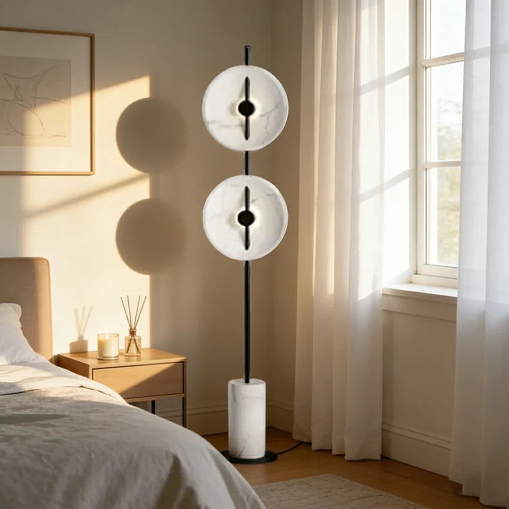 LIVARA XS-28 Floor Lamp Soft Ambient Lighting Iron Frame Stable Base for Modern Home Decor
