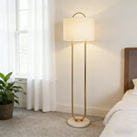 LIVARA XS-36 Floor Lamp Soft Ambient Lighting Iron Frame Stable Base for Modern Home Decor