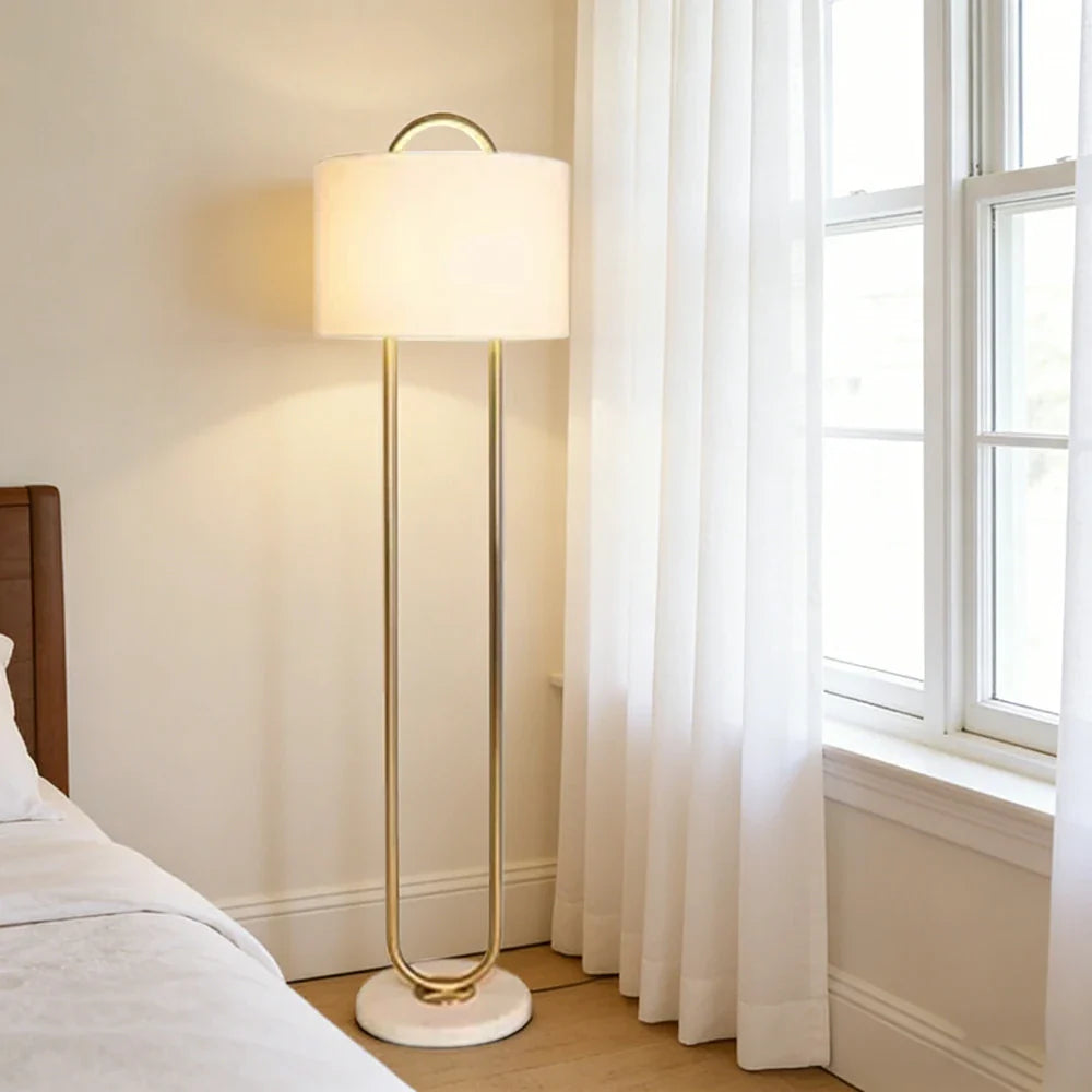 LIVARA XS-36 Floor Lamp Soft Ambient Lighting Iron Frame Stable Base for Modern Home Decor
