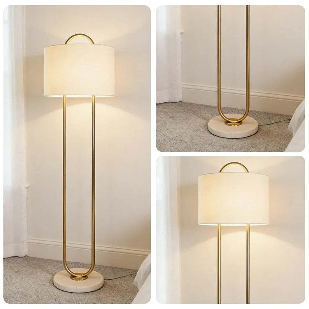 LIVARA XS-36 Floor Lamp Soft Ambient Lighting Iron Frame Stable Base for Modern Home Decor