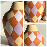 LIVARA Radiant Bloom Ceramic Vase Sculptural Artistic Form Handcrafted Matte Texture Statement Accent for Modern Interiors - Off White