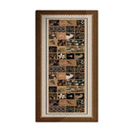 LIVARA 160/300cm Floor Rugs -Ink Painting Theme, Non-Slip Backing, Easy-Clean Surface, High-Density Short Pile, Stain-Resistant & Low Maintenance