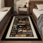 LIVARA 160/300cm Floor Rugs -Wild Haven Theme, Non-Slip Backing, Easy-Clean Surface, High-Density Short Pile, Stain-Resistant & Low Maintenance