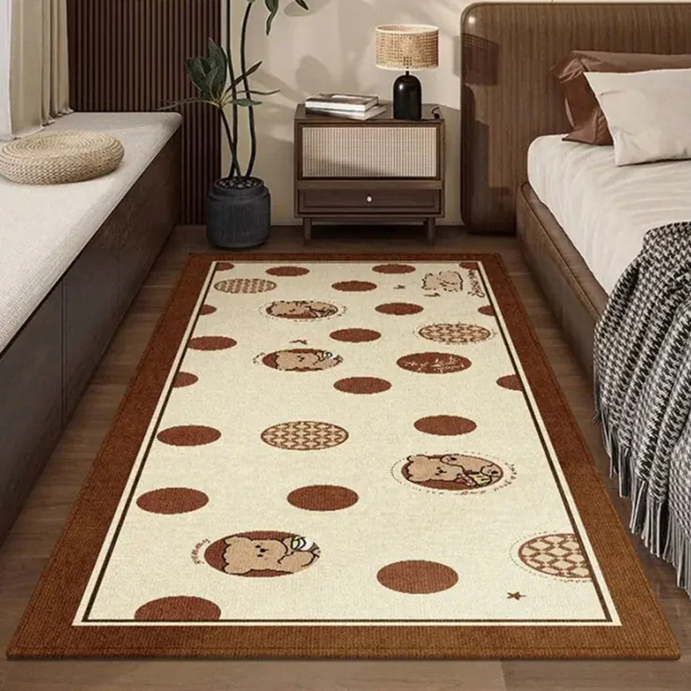LIVARA 160/300cm Floor Rugs -Soft Silk Theme, Non-Slip Backing, Easy-Clean Surface, High-Density Short Pile, Stain-Resistant & Low Maintenance
